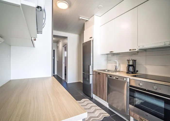 A Two-room With A Sauna Close To The And Services Apartamento